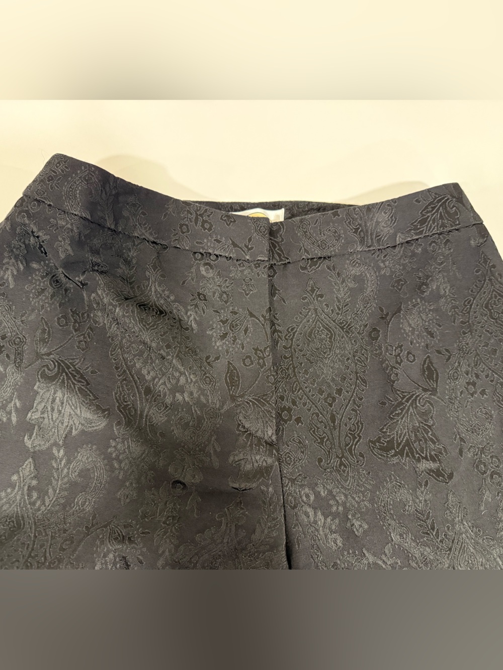 Talbots Black Jacquard Women’s Dress Pants